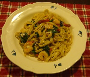 Mediterranean Shrimp & Pasta