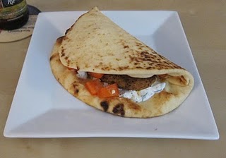 Naan Wraps with Tzatziki
