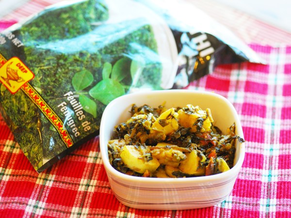 Methi Aloo sabzi