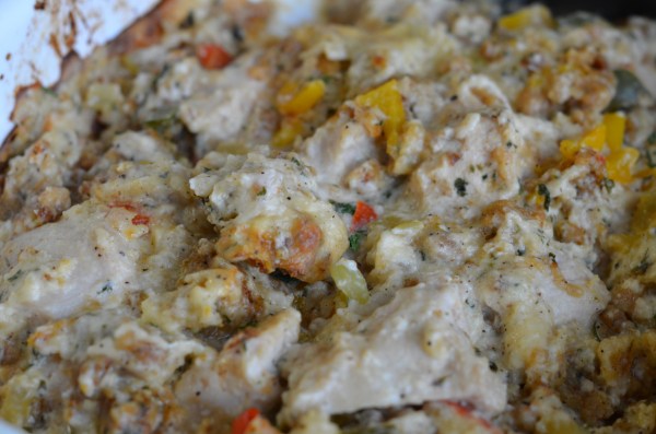Baked Stuffing Chicken