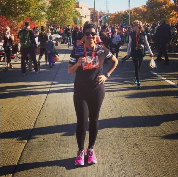 At the St. Paul Monster Dash in October 2014